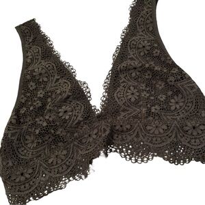 Victoria's Secret Green Lace Bralette